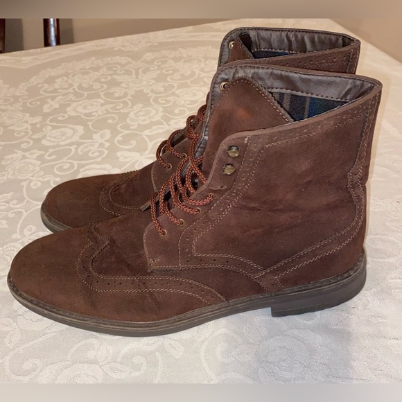 Braveman -Andretti Boots in a size 11, Color: Brown , SUEDE - Picture 3 of 12